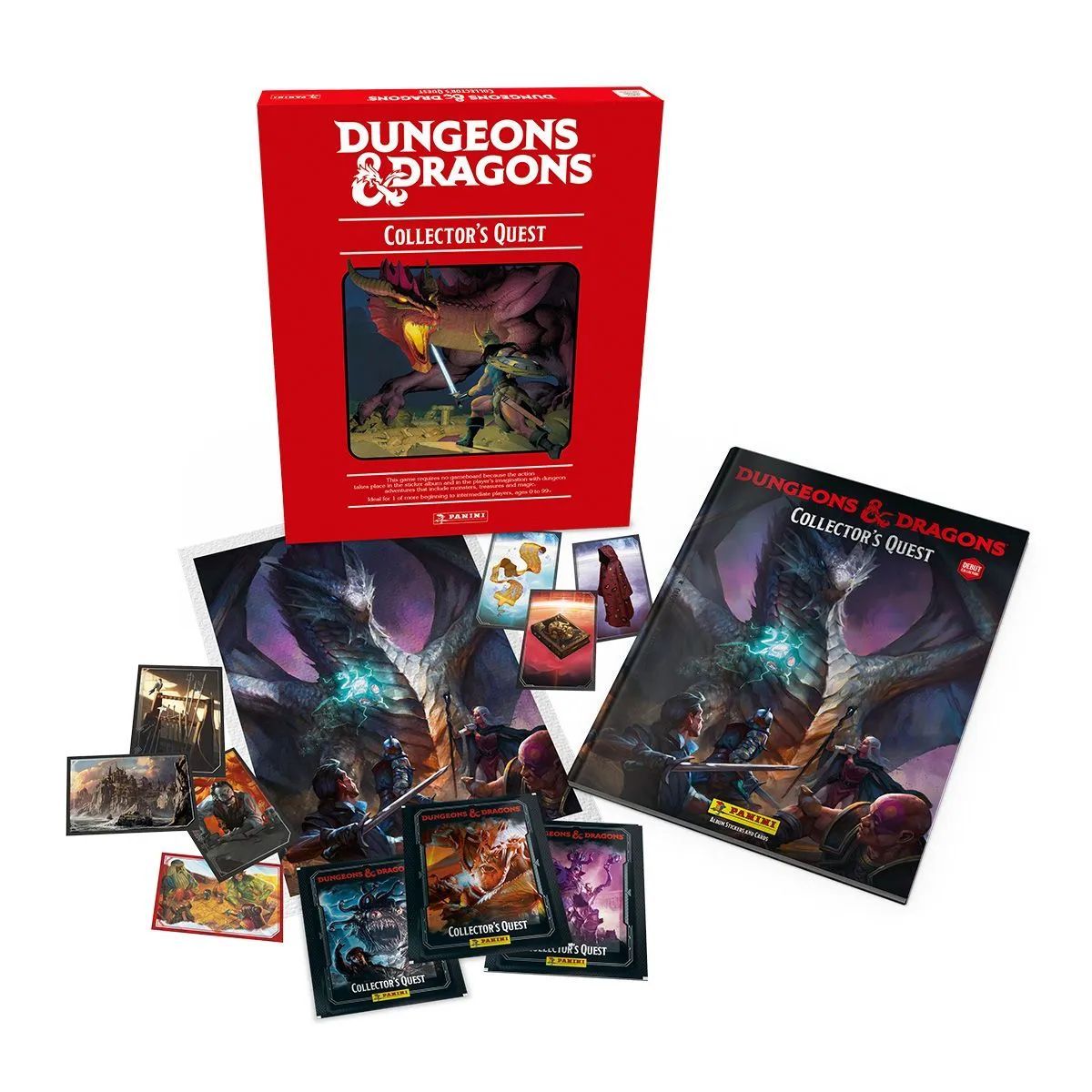 DUNGEONS & DRAGONS - 50TH ANNIVERSARY - COLLECTOR'S QUEST - LIMITED EDITION SCATOLA ROSSA (ITALIANO)