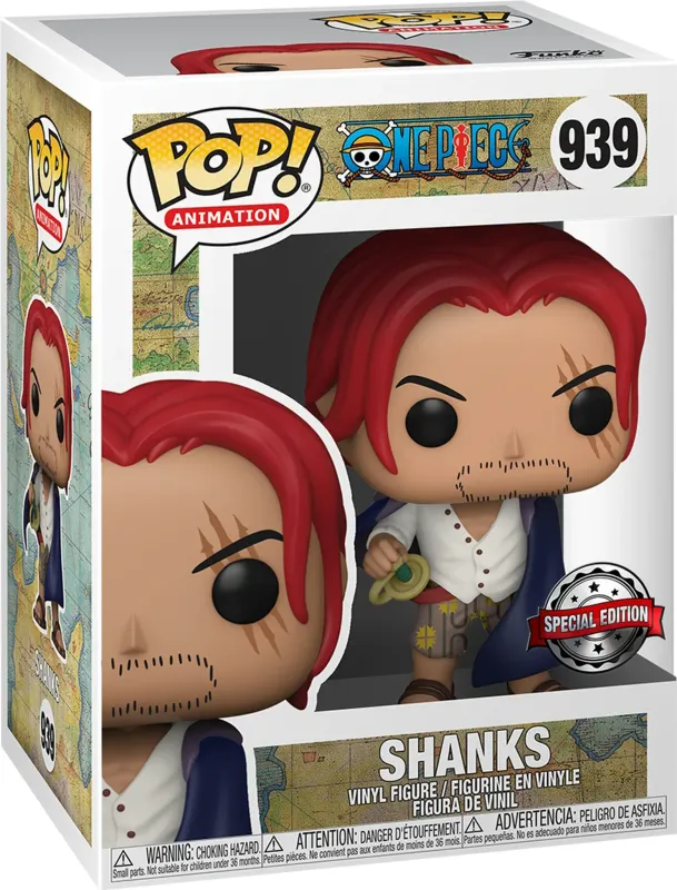 Funko Pop! Animation - One Piece - Shanks  939 - Special Edition