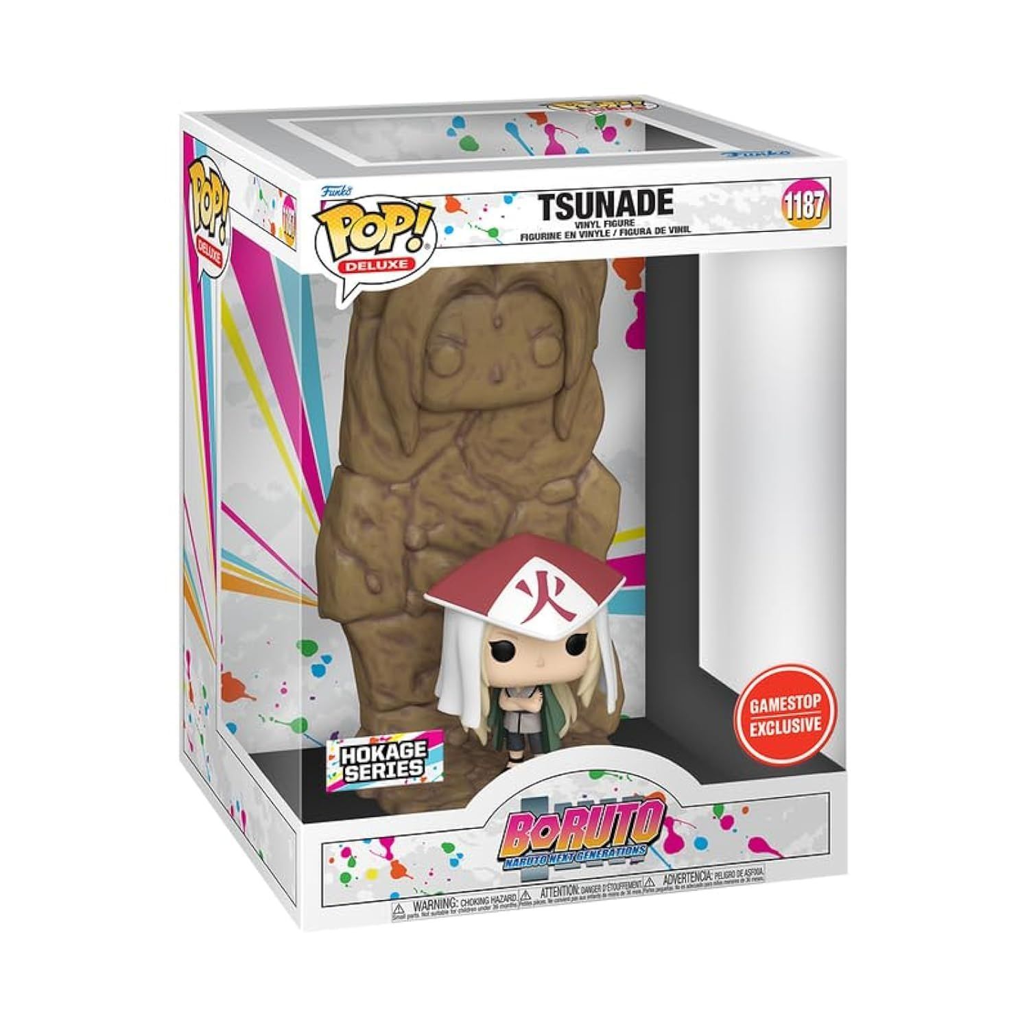 Funko Pop! Deluxe - Boruto -Tsunade Senju 1187 – Gamestop Exclusive [DAMAGE BOX]