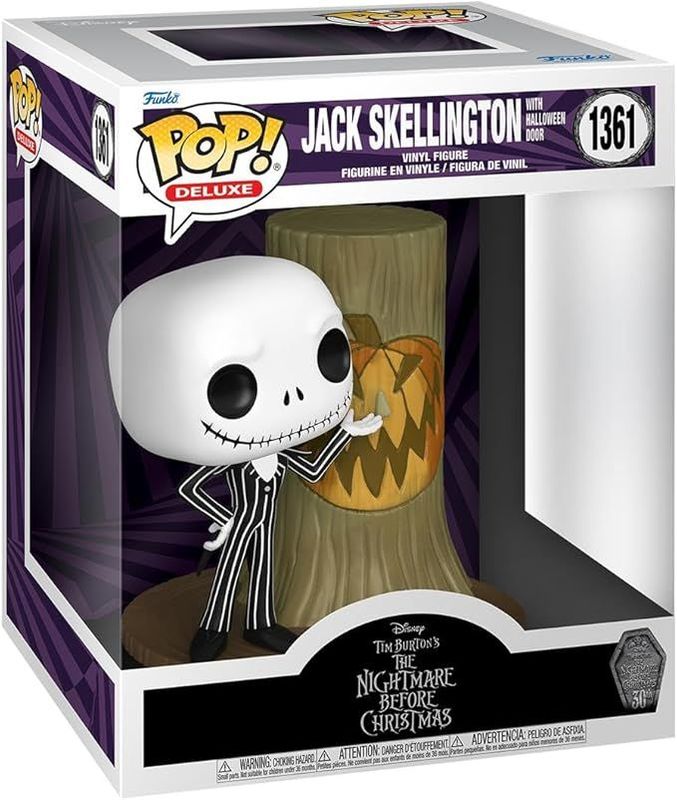 Funko Pop! Deluxe - Nightmare Before Christmas - Jack Skellington With Halloweem Door