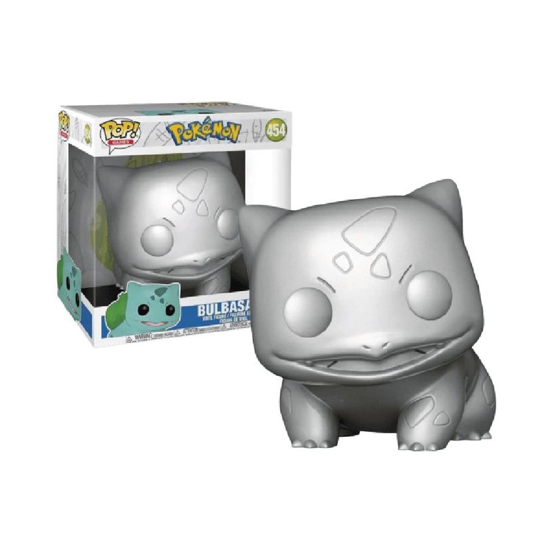 Funko Pop! Games - Pokemon - Bulbasaur 454 - Pokemon 25th Anniversary Jumbo Pop