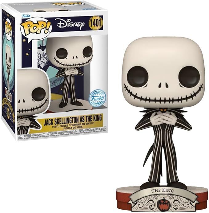 Funko Pop! - Disney - Jack Skellington As The King 1401 - Special Edition Funko Pop! - Disney - Jack Skellington As The King 1401 - Special Edition
