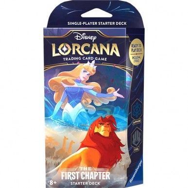 Lorcana - The First Chapter mazzo di Aurora-Simba inglese Lorcana - The First Chapter mazzo di Aurora-Simba inglese