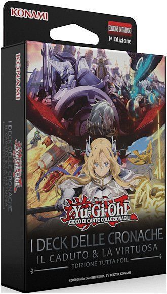 Yu-gi oh! Mazzo Delle Cronache - Il Caduto e La Virtuosa Yu-gi oh! Mazzo Delle Cronache - Il Caduto e La Virtuosa
