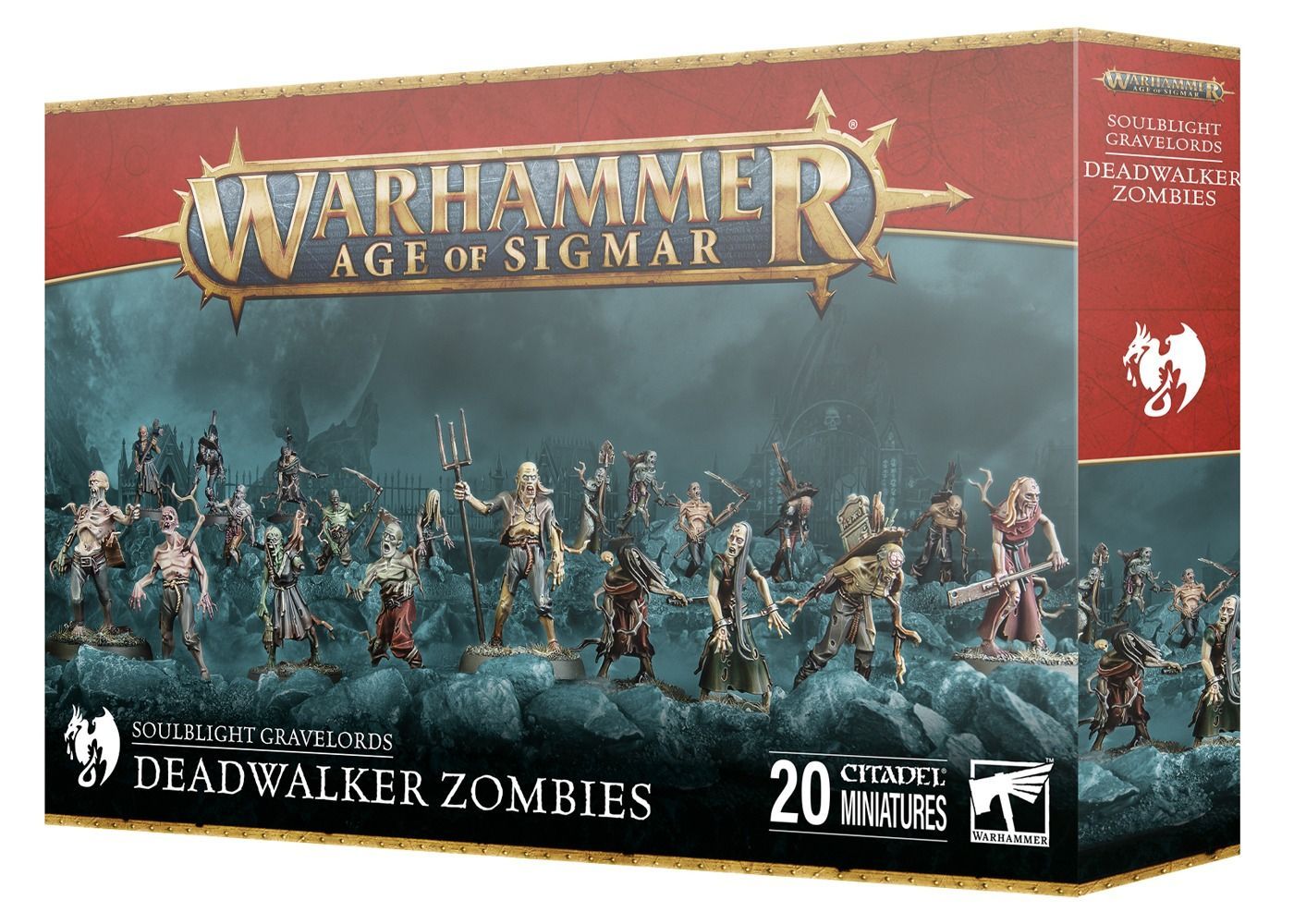 WH AOS - Soulblight Gravelords - Deadwalker Zombies WH AOS - Soulblight Gravelords - Deadwalker Zombies