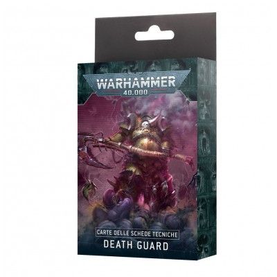 Carte Schede Tecniche - Death Guard italiano