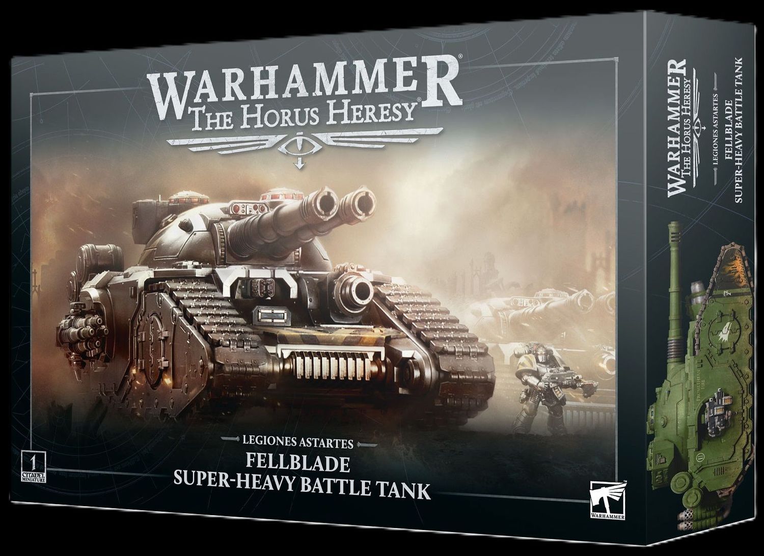 WH THH - Legiones Astartes - Fellblade Super-Heavy Battle Tank WH THH - Legiones Astartes - Fellblade Super-Heavy Battle Tank