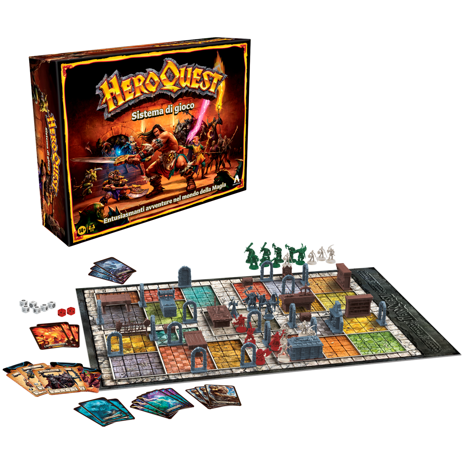 HEROQUEST - Sistema Di Gioco