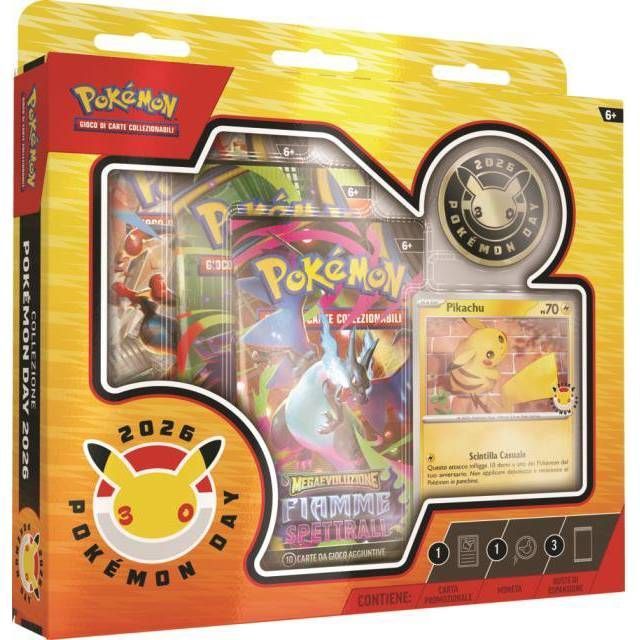 Collezione 30° anniversario Pokemon - Pikachu