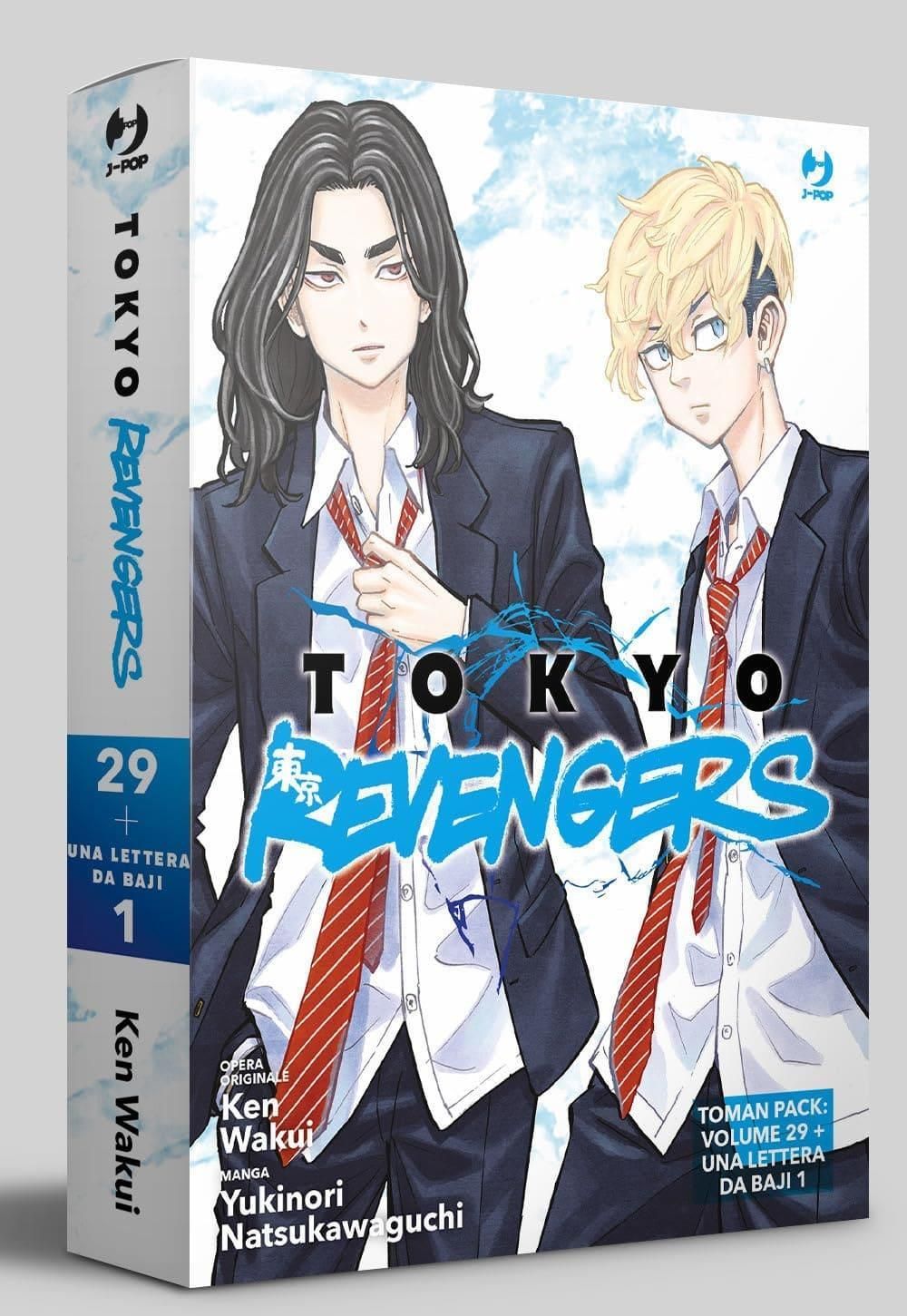 TOKYO REVENGERS PACK 4 - VOL 29 + LETTERA DA BAJI 1