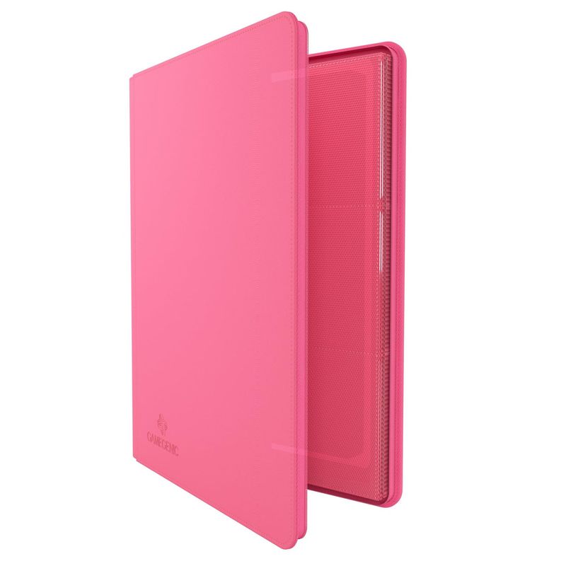 Album a 18 tasche con zip - rosa