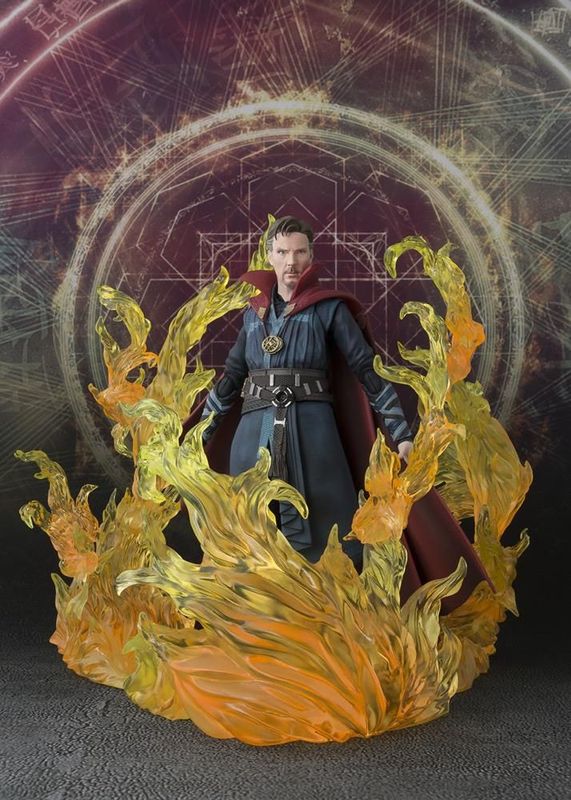 DOCTOR STRANGE BURNING FLAME