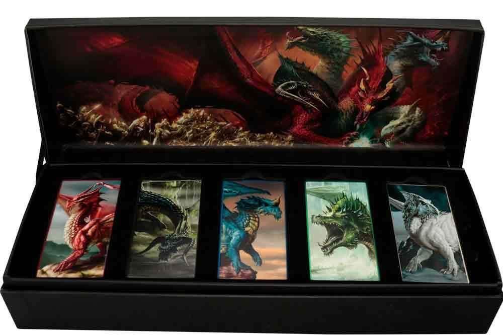 D&D CHROMATIC DRAGONS COLLECTION - SET LINGOTTI D&D CHROMATIC DRAGONS COLLECTION - SET LINGOTTI