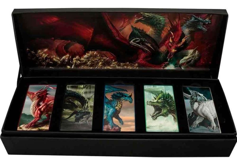 D&D CHROMATIC DRAGONS COLLECTION - SET LINGOTTI D&D CHROMATIC DRAGONS COLLECTION - SET LINGOTTI