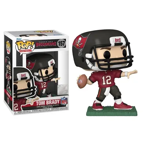 Funko Pop! Football - Tampa Bay Buccaneers - Tom Brady 157 Funko Pop! Football - Tampa Bay Buccaneers - Tom Brady 157