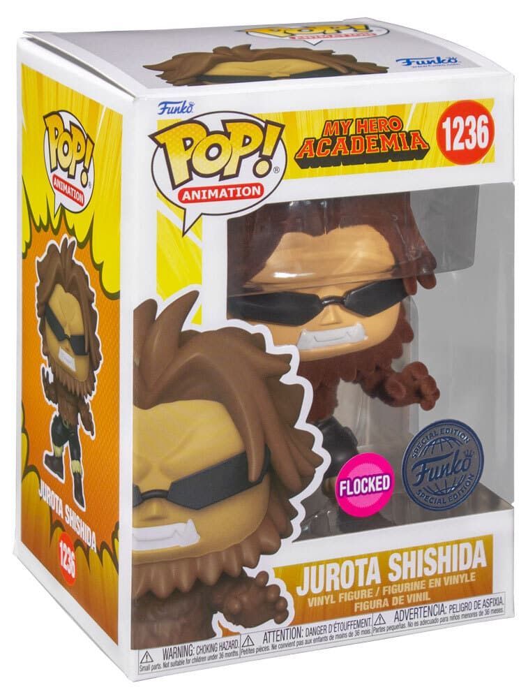 Funko Pop! Animation - My Hero Academia - Jurota Shishida 1236 - Special Edition - Flocked