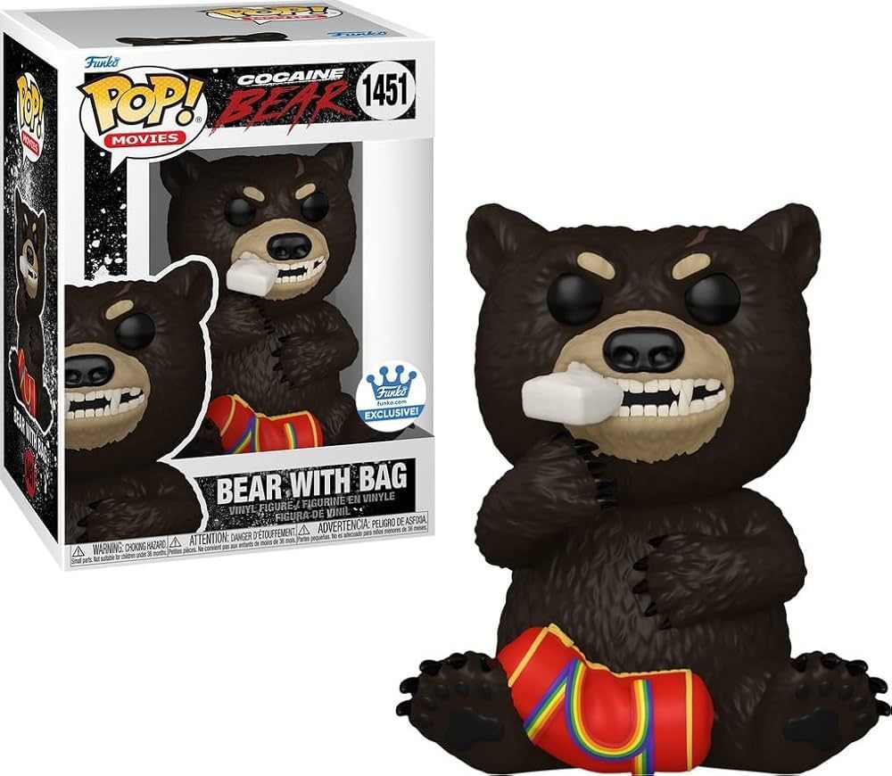 Funko Pop! Movies - Cocaine Bear - Bear With The Bag 1451