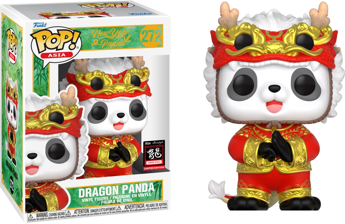 Funko Pop! Asia - New Year Panda - Dragon Panda 272 - Limited Edition Funko Pop! Asia - New Year Panda - Dragon Panda 272 - Limited Edition