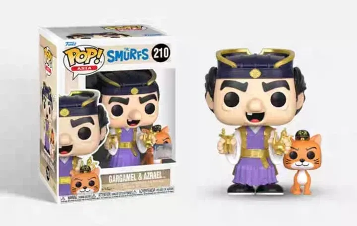 Funko Pop! Asia - The Smurfs - Gargamel & Azreal 210 Funko Pop! Asia - The Smurfs - Gargamel & Azreal 210