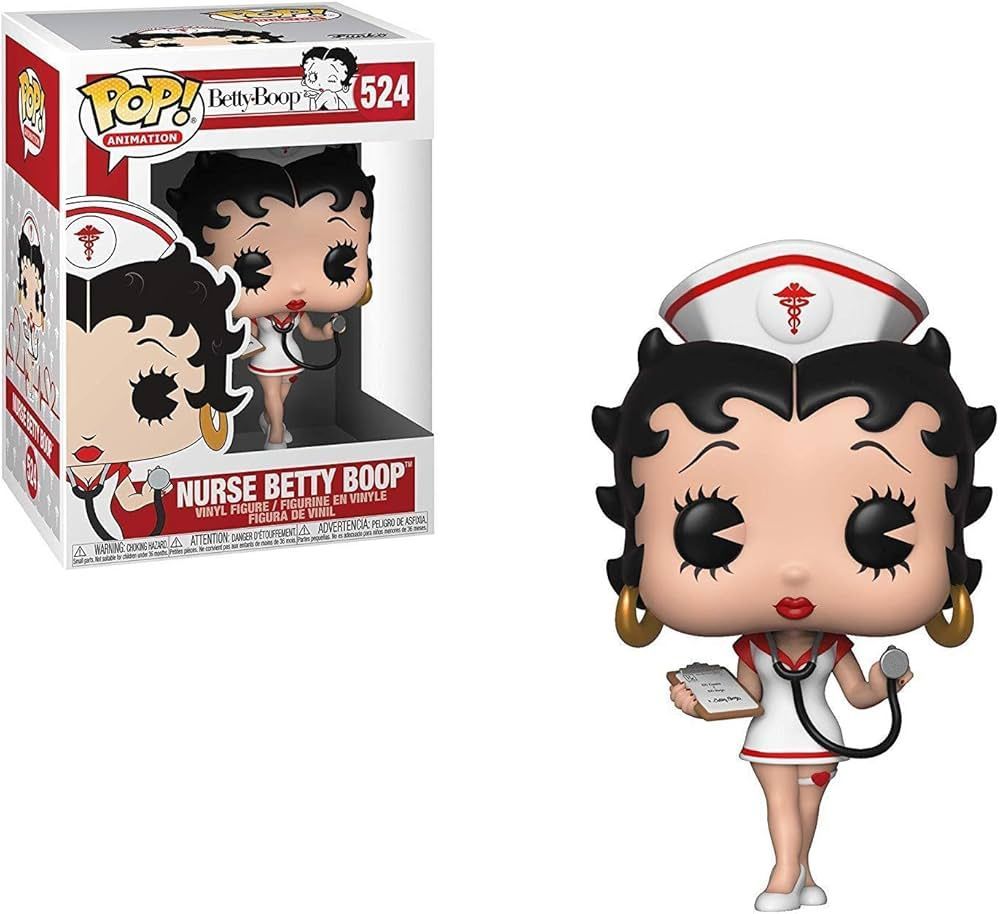 Funko Pop! Animation - Betty Boop - Nurse Betty Boop 524 Funko Pop! Animation - Betty Boop - Nurse Betty Boop 524
