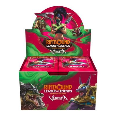 Riftbound - Vendetta box 24 bustine (eng) Riftbound - Vendetta box 24 bustine (eng)