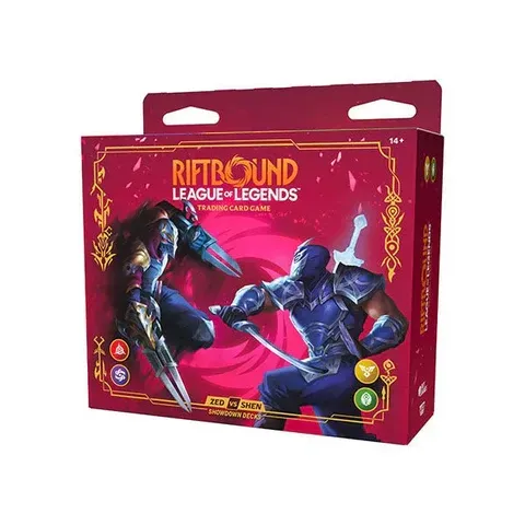 Riftbound - Vendetta - mazzo Zed VS. Shen (eng)