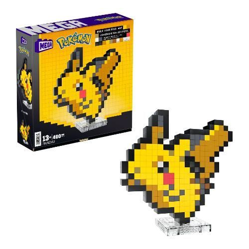 Mega Block - Pikachu Pixel Art