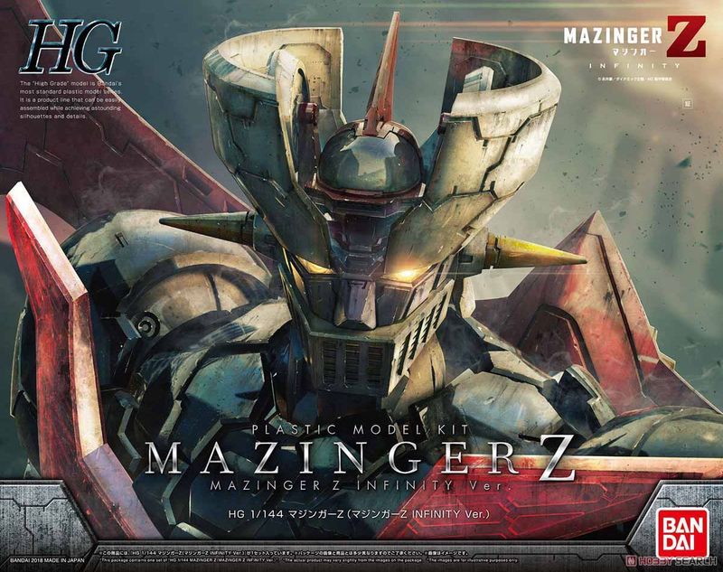 MODEL KIT - HIGH GRADE - HG MAZINGER Z (MAZINGER Z INFINITY VER.) MODEL KIT - HIGH GRADE - HG MAZINGER Z (MAZINGER Z INFINITY VER.)