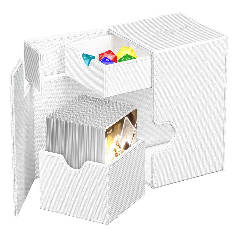 Ultimate Guard Flip'n'Tray 100+ Xenoskin - White Ultimate Guard Flip'n'Tray 100+ Xenoskin - White