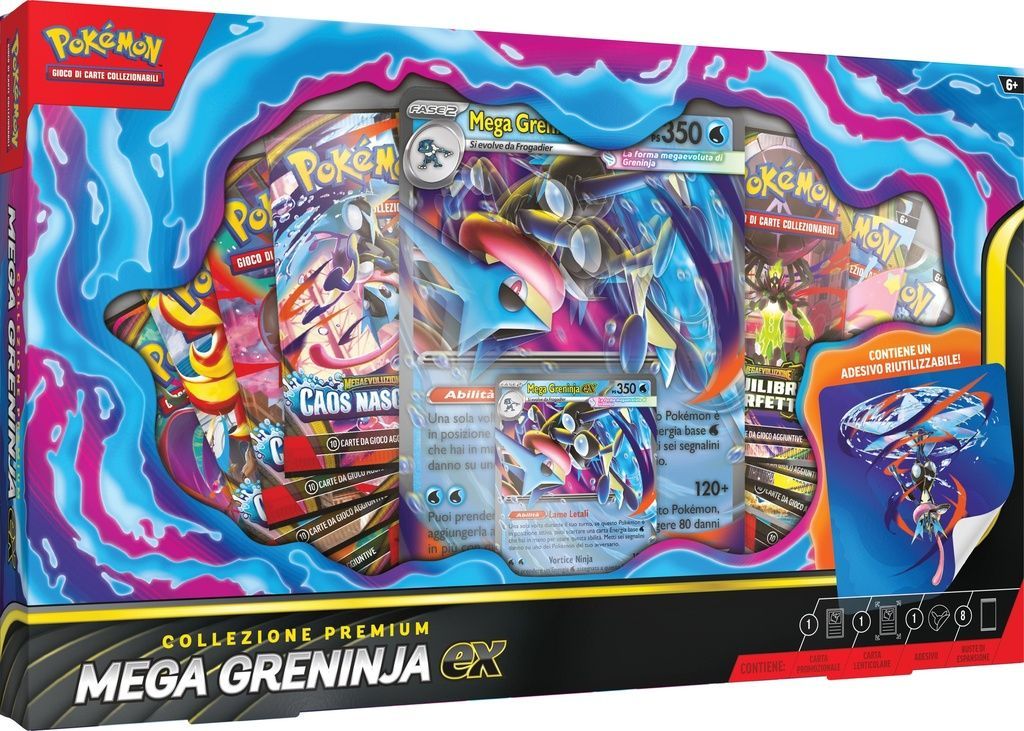 Collezione Premium - Mega Greninja EX Collezione Premium - Mega Greninja EX