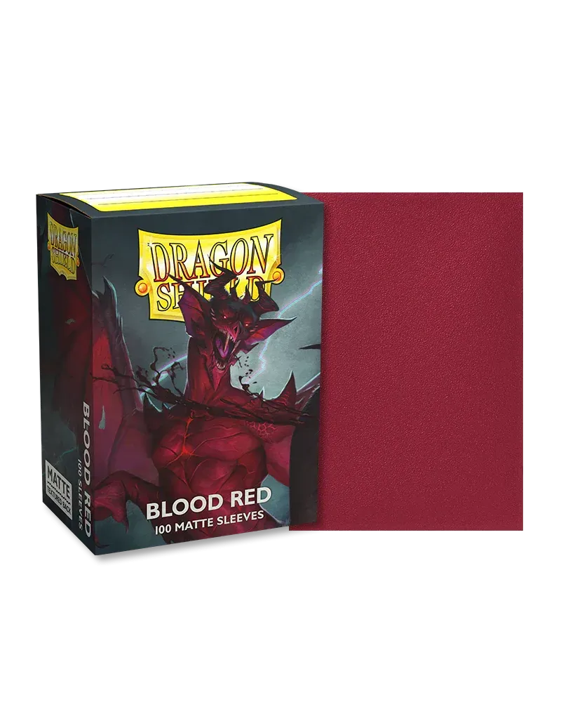 Matte Sleeves - Blood red Matte Sleeves - Blood red