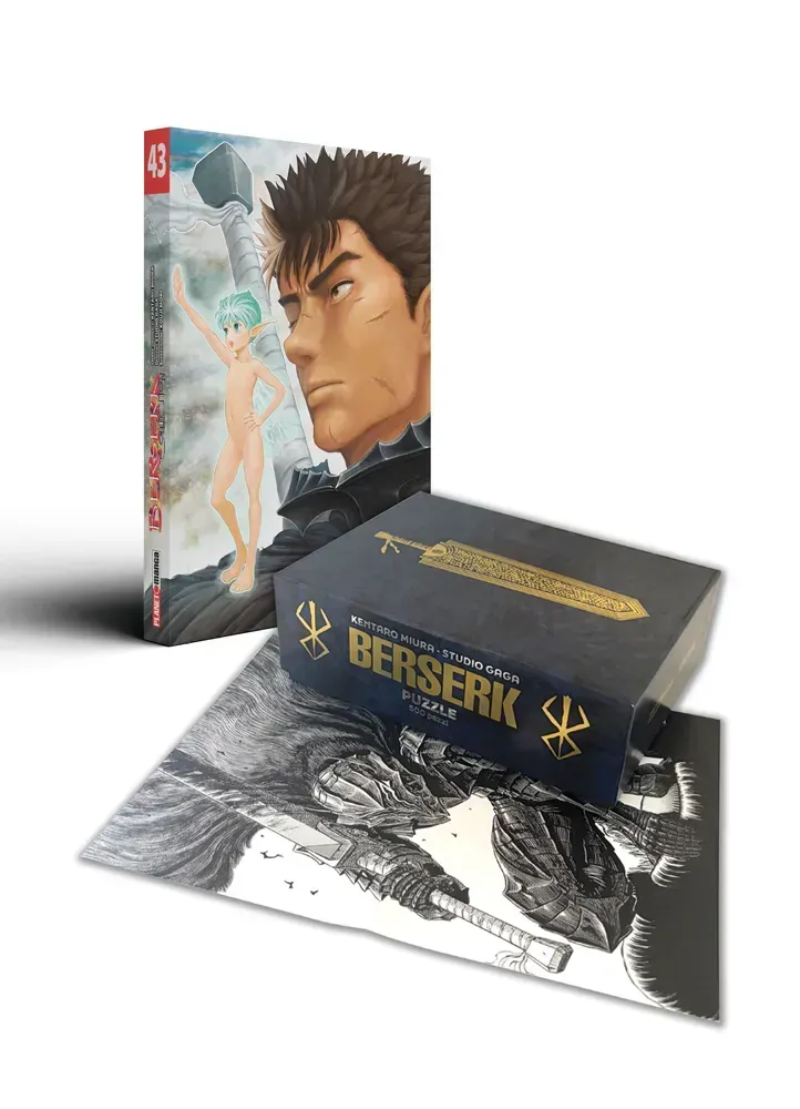 BERSERK COLLECTION 43 CON PUZZLE 500 PEZZI BERSERK COLLECTION 43 CON PUZZLE 500 PEZZI