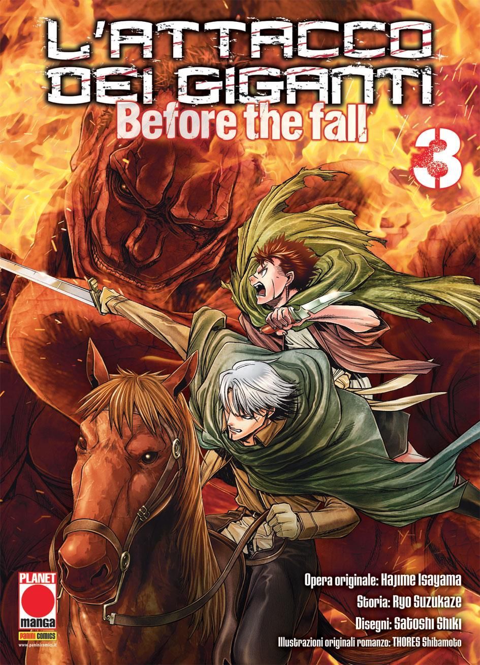 L'ATTACCO DEI GIGANTI - BEFORE THE FALL 3 L'ATTACCO DEI GIGANTI - BEFORE THE FALL 3