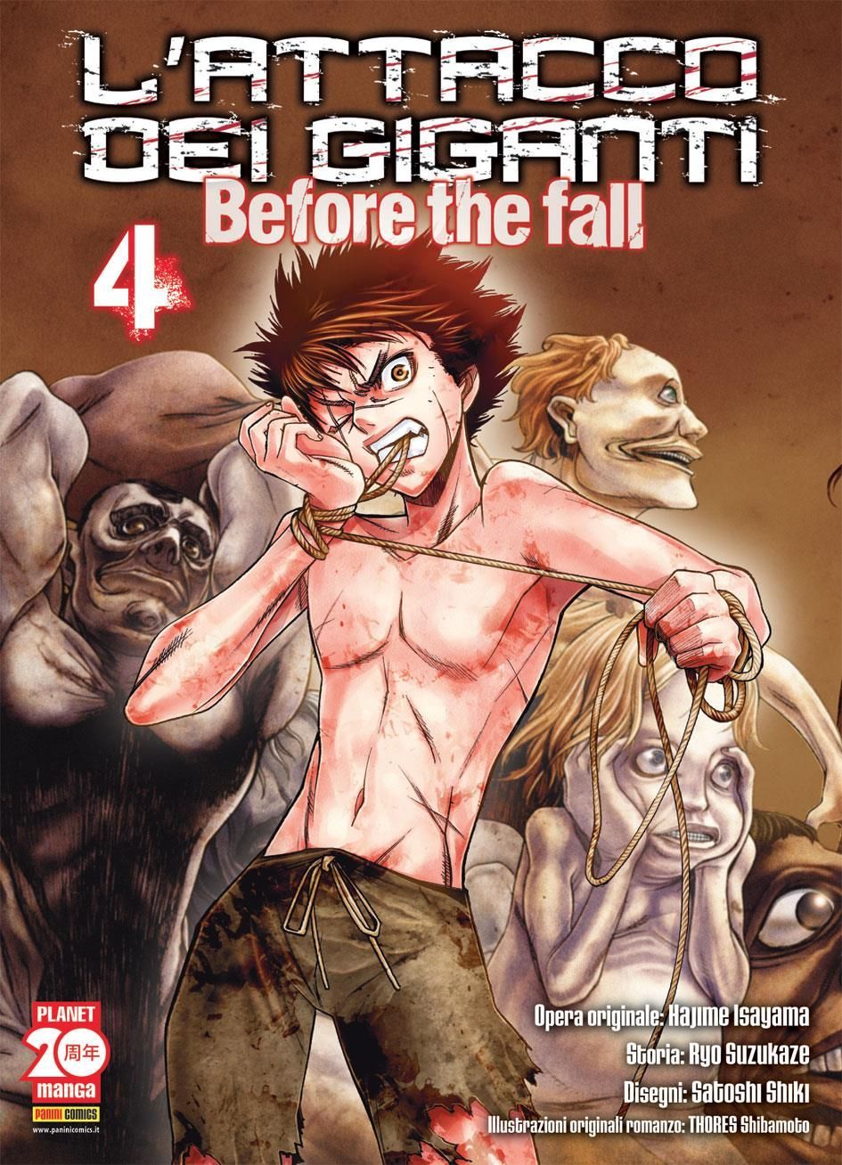 L'ATTACCO DEI GIGANTI - BEFORE THE FALL 4 L'ATTACCO DEI GIGANTI - BEFORE THE FALL 4