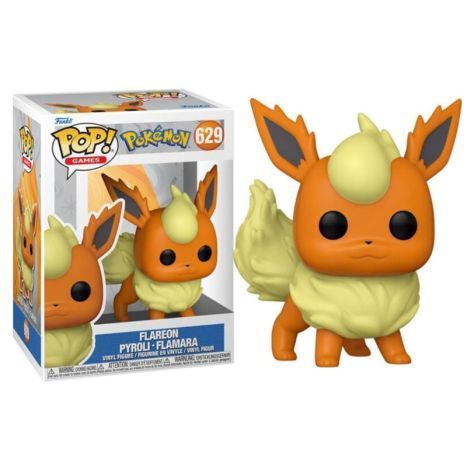 Funko Pop! Games - Pokemon - Flareon 629 Funko Pop! Games - Pokemon - Flareon 629