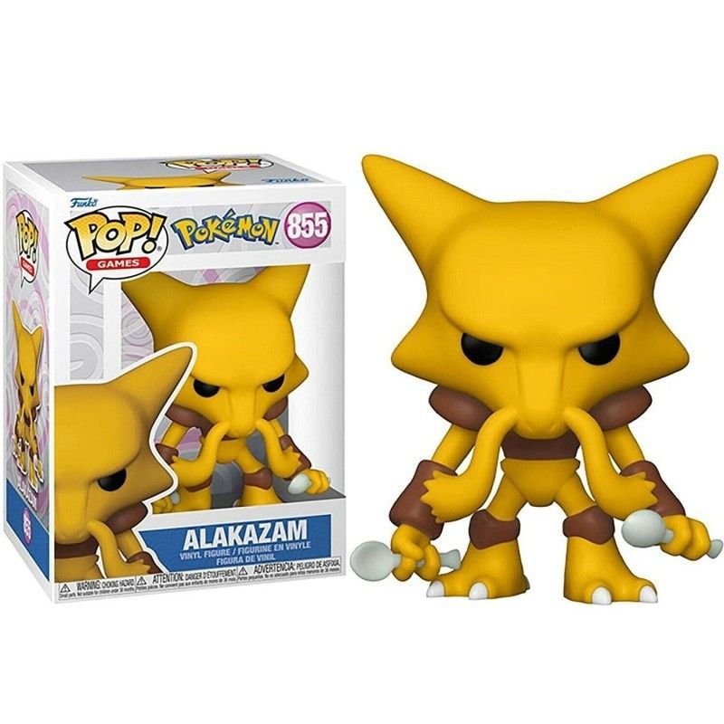 Funko Pop! Games - Pokemon - Alakazam 855 Funko Pop! Games - Pokemon - Alakazam 855