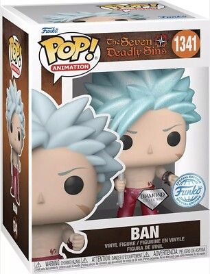 Funko Pop! Animation - The Seven Deadly Sins - Ban 1341 - Special Edition - Diamond Collection Funko Pop! Animation - The Seven Deadly Sins - Ban 1341 - Special Edition - Diamond Collection
