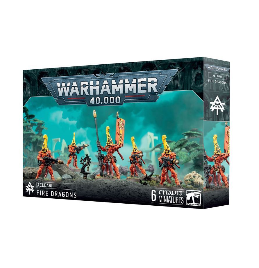 WH40k - Aeldari - Fire Dragons WH40k - Aeldari - Fire Dragons