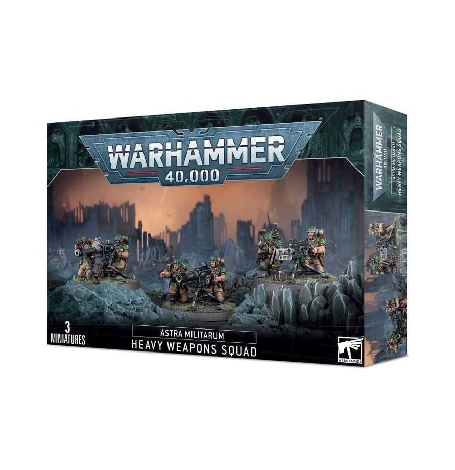 Warhammer 40,000 – Astra Militarum – Heavy Weapons Squad Warhammer 40,000 – Astra Militarum – Heavy Weapons Squad
