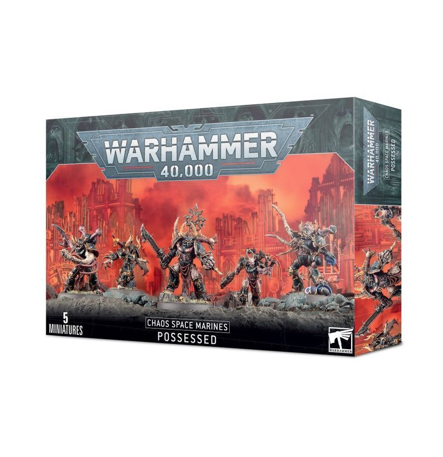 WHARHAMMER 4000 - CHAOS SPACE MARINES - POSSESSED WHARHAMMER 4000 - CHAOS SPACE MARINES - POSSESSED