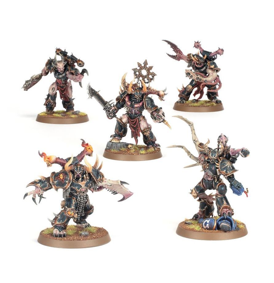 WHARHAMMER 4000 - CHAOS SPACE MARINES - POSSESSED