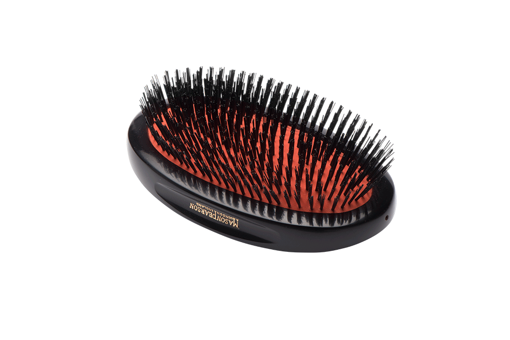 SB2 Medium Sensitive MILITARY Pure Bristle DARK RUBY