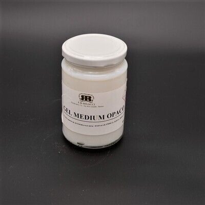 Gel Medium (Resina Acrilica) In Vasetto In Vetro Da 300 ml