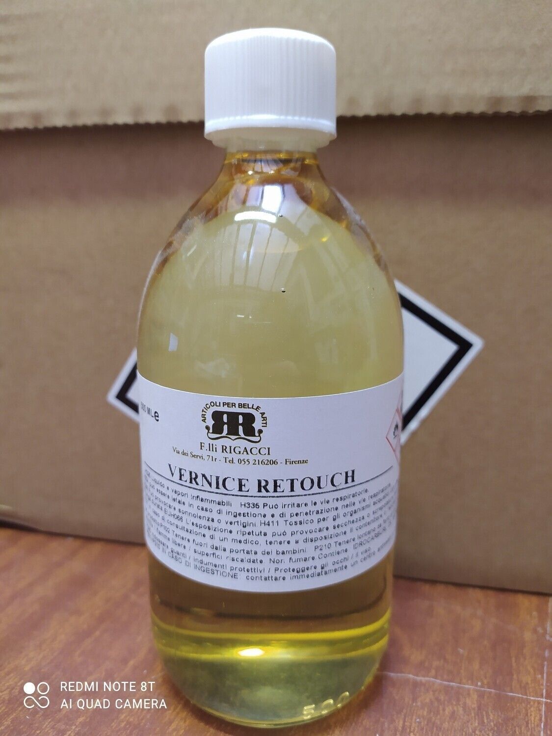 Vernice per ritocco di quadri ad olio 125 ml