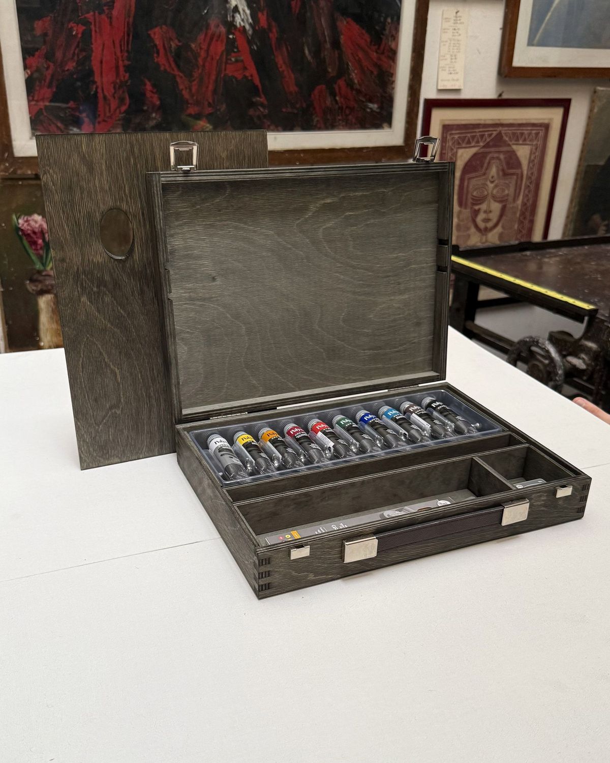 CASSETTA VINTAGE ACRILICI MAIMERI POLYCOLOR CASSETTA VINTAGE ACRILICI MAIMERI POLYCOLOR