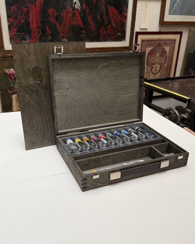 CASSETTA VINTAGE ACRILICI MAIMERI POLYCOLOR