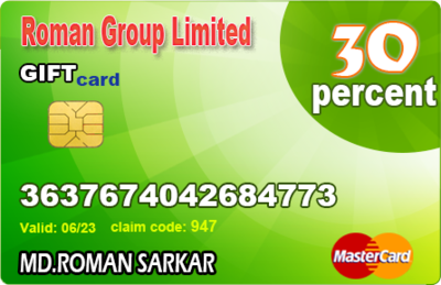 Roman Group Limited Master Card