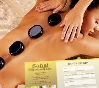 Gutschein für Hotstone-Massage