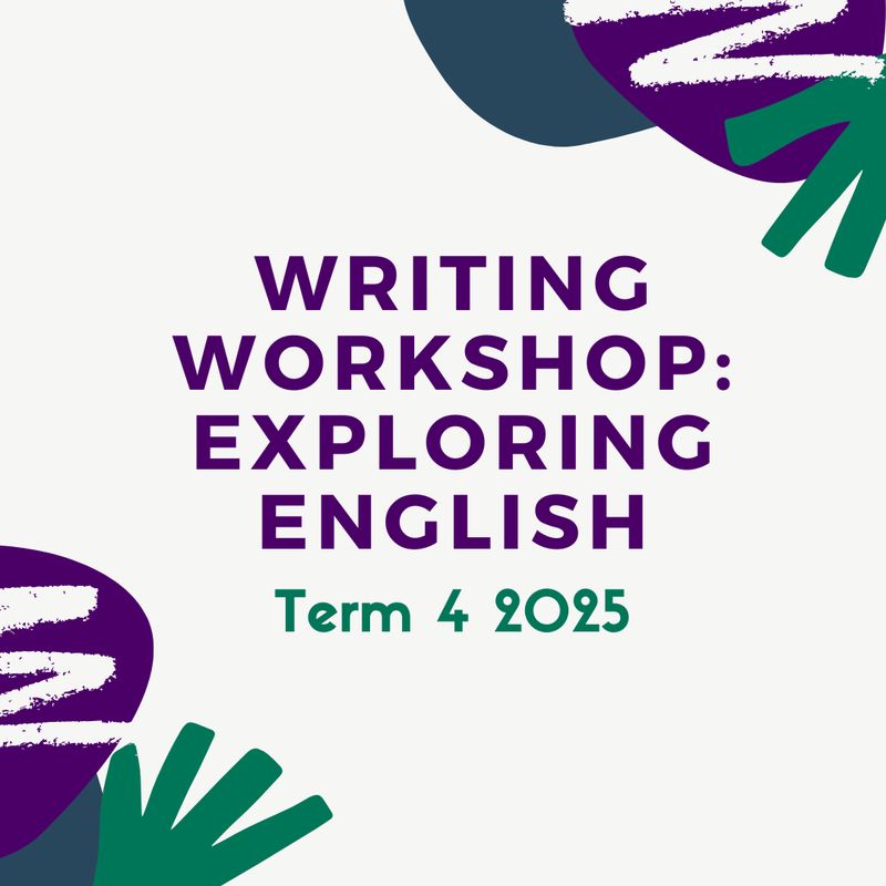Writing Workshops Term 4 2025