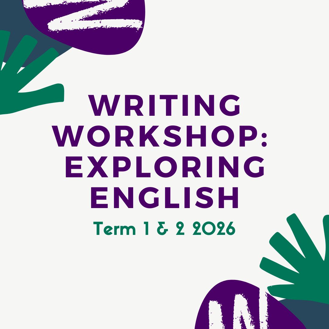 Writing Workshops Term 1 2026 Writing Workshops Term 1 2026